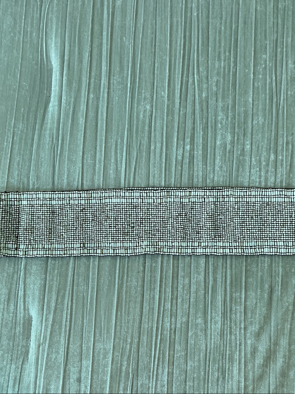Beaded Banded Stretch Belt